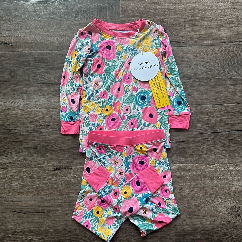 Little Sleepies Two Piece Secret Garden